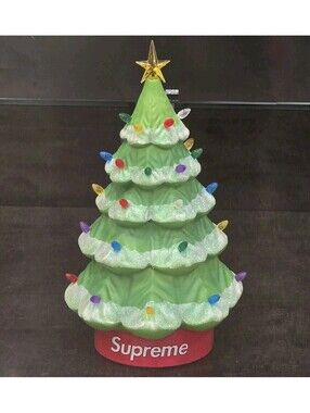 Supreme 15” Holiday Tree Blow Mold Light Up Fw25 PRESALE
